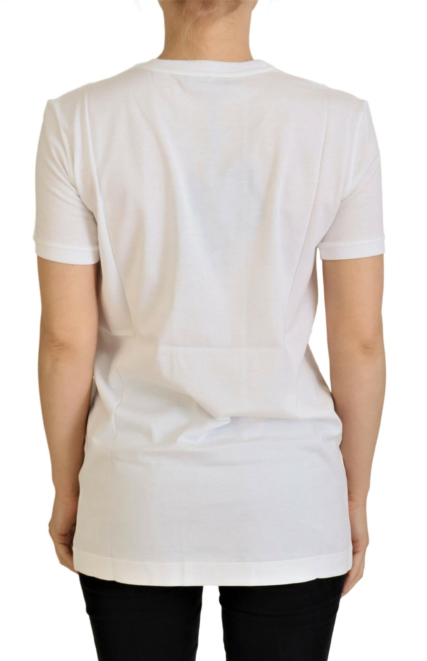 T-shirt Dolce & Gabbana en Coton Blanc DG Loves SUD
