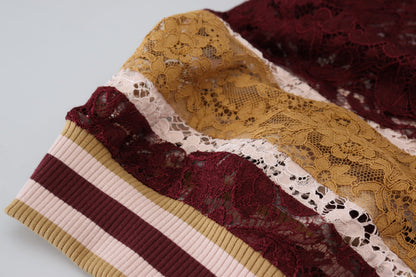 Pull en maille Dolce & Gabbana multicolore à col en V