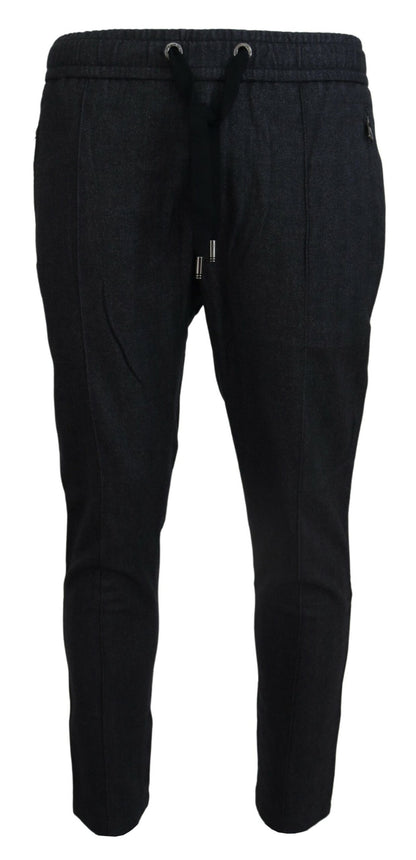 Pantalon de jogging homme Dolce & Gabbana en coton gris