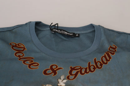 Chemise Top Dolce & Gabbana multicolore imprimé logo DG Ange