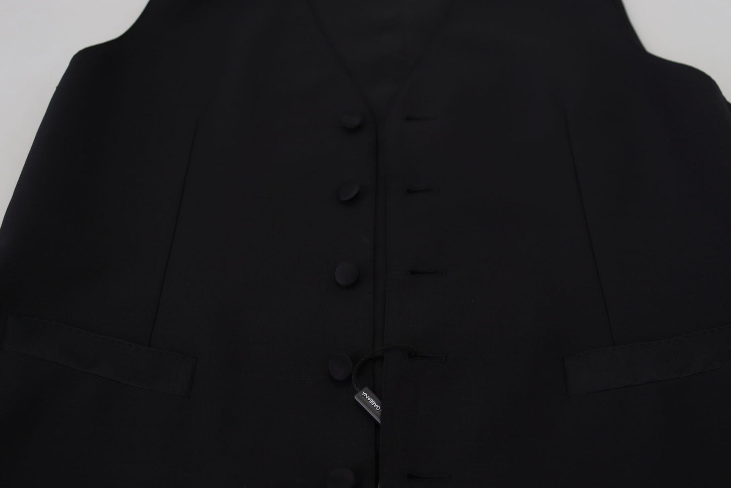 Dolce & Gabbana Gilet en laine vierge noire
