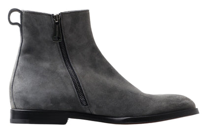 Chaussures Homme Bottines Dolce & Gabbana en Cuir Gris