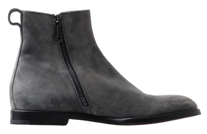 Chaussures Homme Bottines Dolce & Gabbana en Cuir Gris