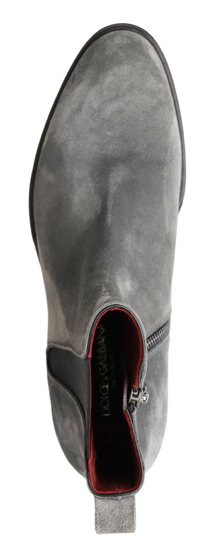 Chaussures Homme Bottines Dolce & Gabbana en Cuir Gris