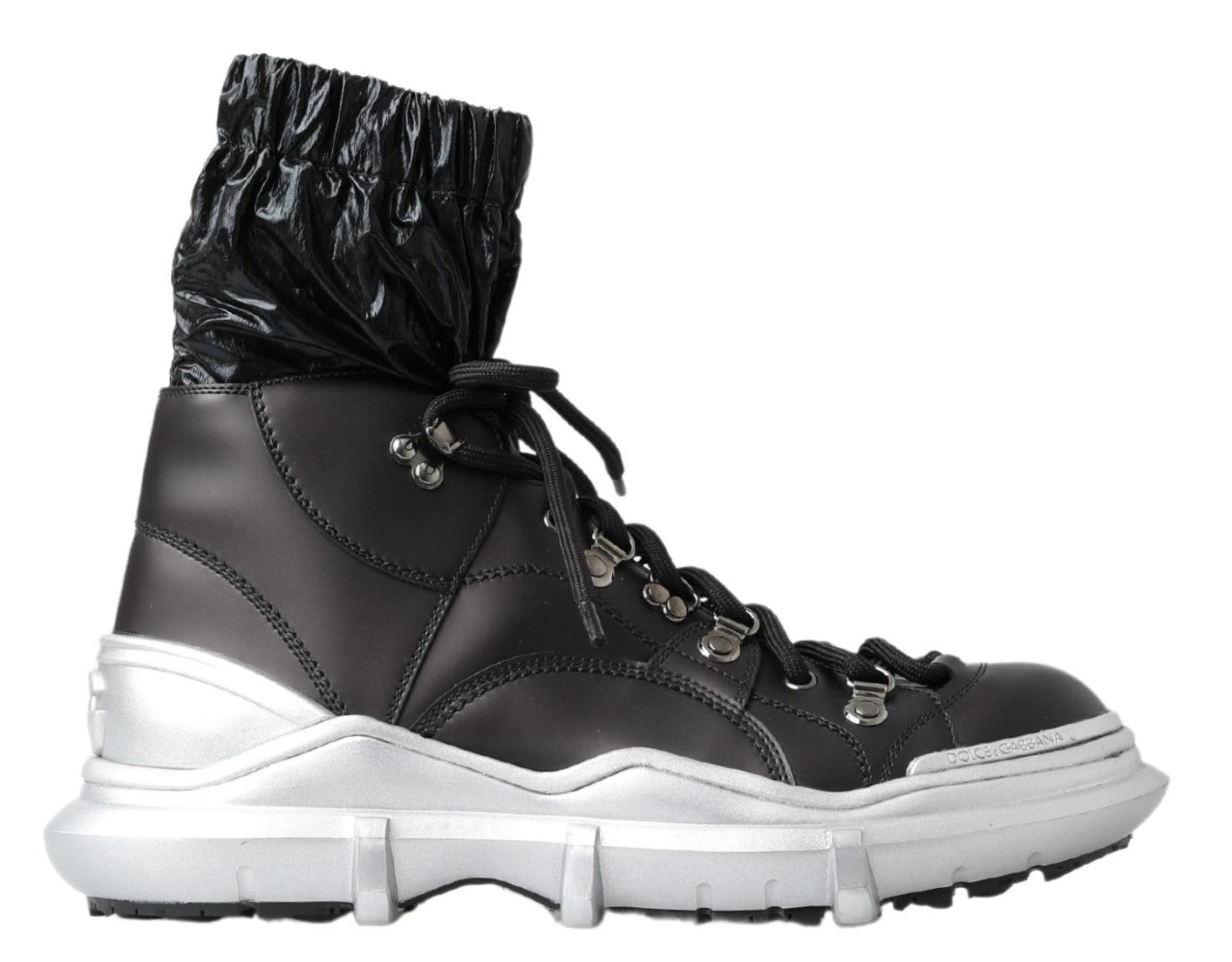 Chaussures montantes Dolce & Gabbana Galileo en nylon noir