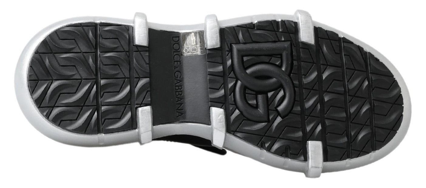 Chaussures montantes Dolce & Gabbana Galileo en nylon noir