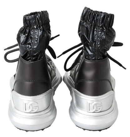 Chaussures montantes Dolce & Gabbana Galileo en nylon noir