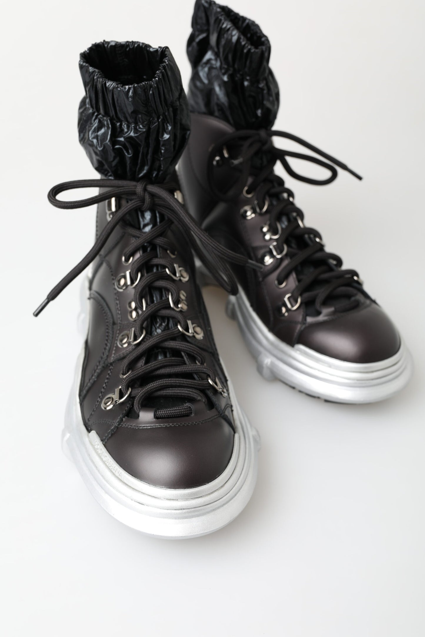 Chaussures montantes Dolce & Gabbana Galileo en nylon noir