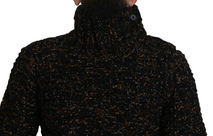 Pull col roulé Dolce & Gabbana marron Fatto A Mano