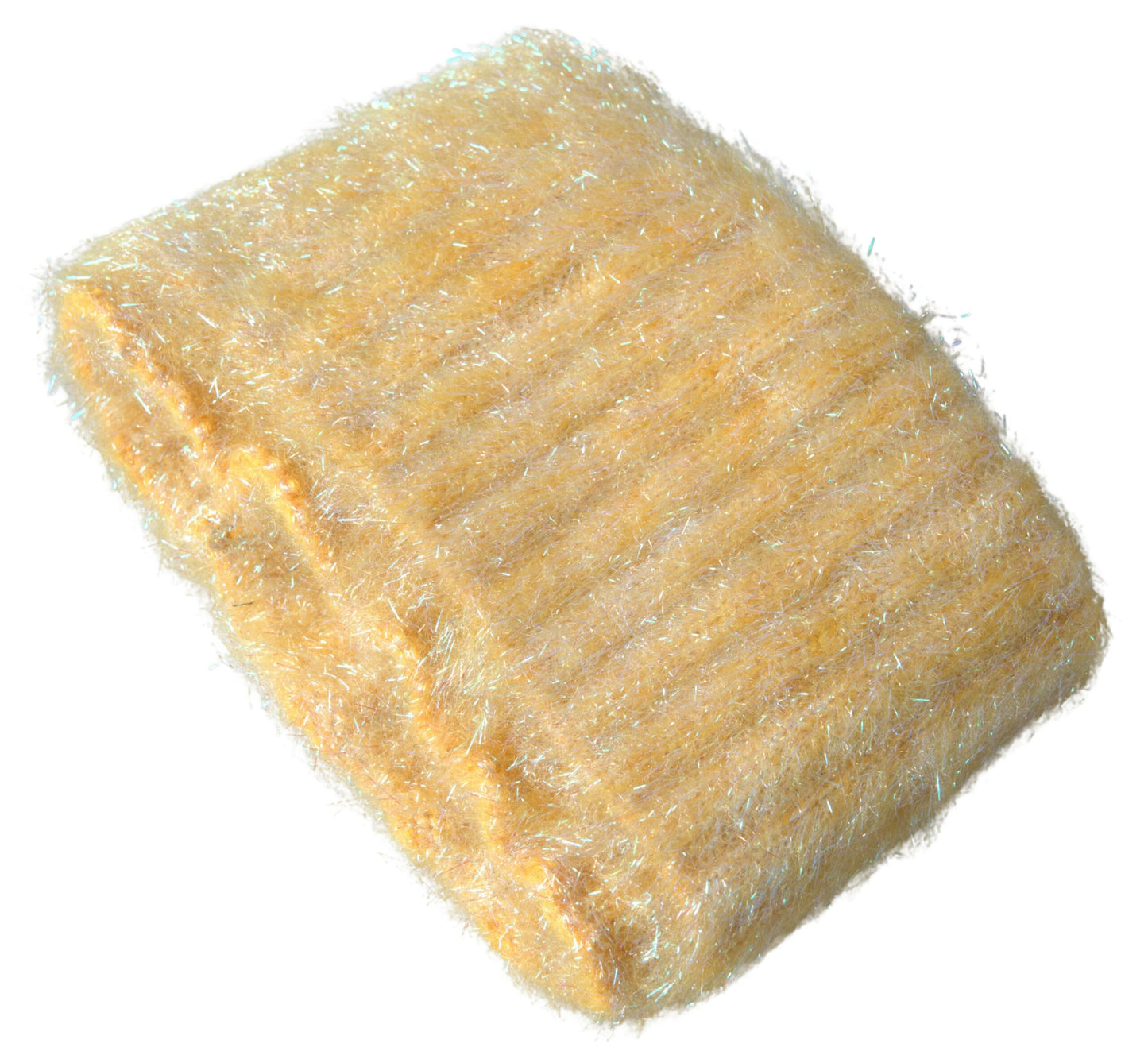 Écharpe tour de cou Dolce & Gabbana en polyester et mohair jaunes