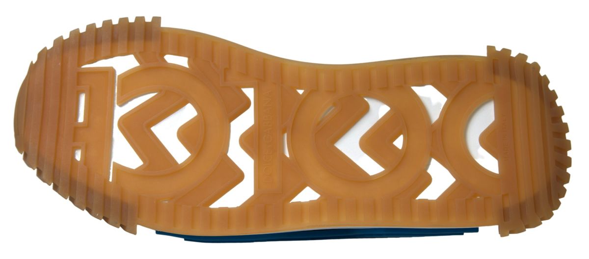 Sandales NS1 à enfiler Dolce & Gabbana en daim marron avec logo couronne