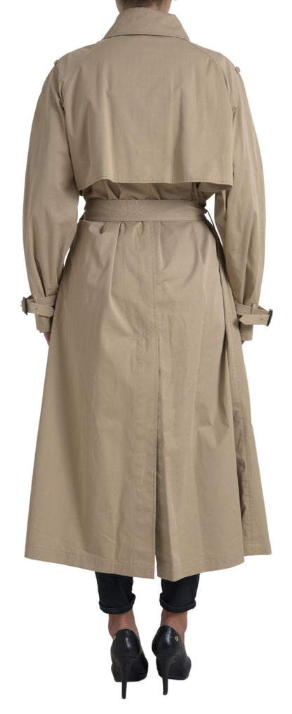 Veste trench croisée kaki Dolce & Gabbana