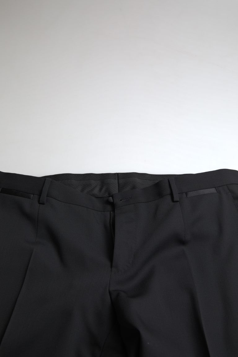 Costume MARTINI Dolce & Gabbana noir 2 pièces à boutonnage simple