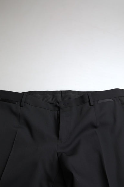 Costume MARTINI Dolce & Gabbana noir 2 pièces à boutonnage simple