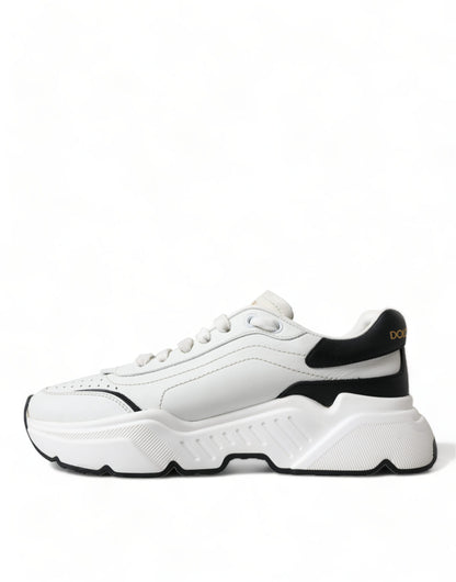 Chaussures Dolce & Gabbana Daymaster basses blanches et noires