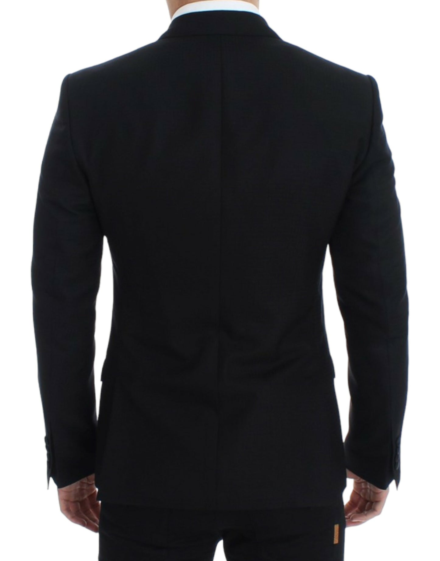 Blazer Dolce & Gabbana SICILIA en laine et soie noires