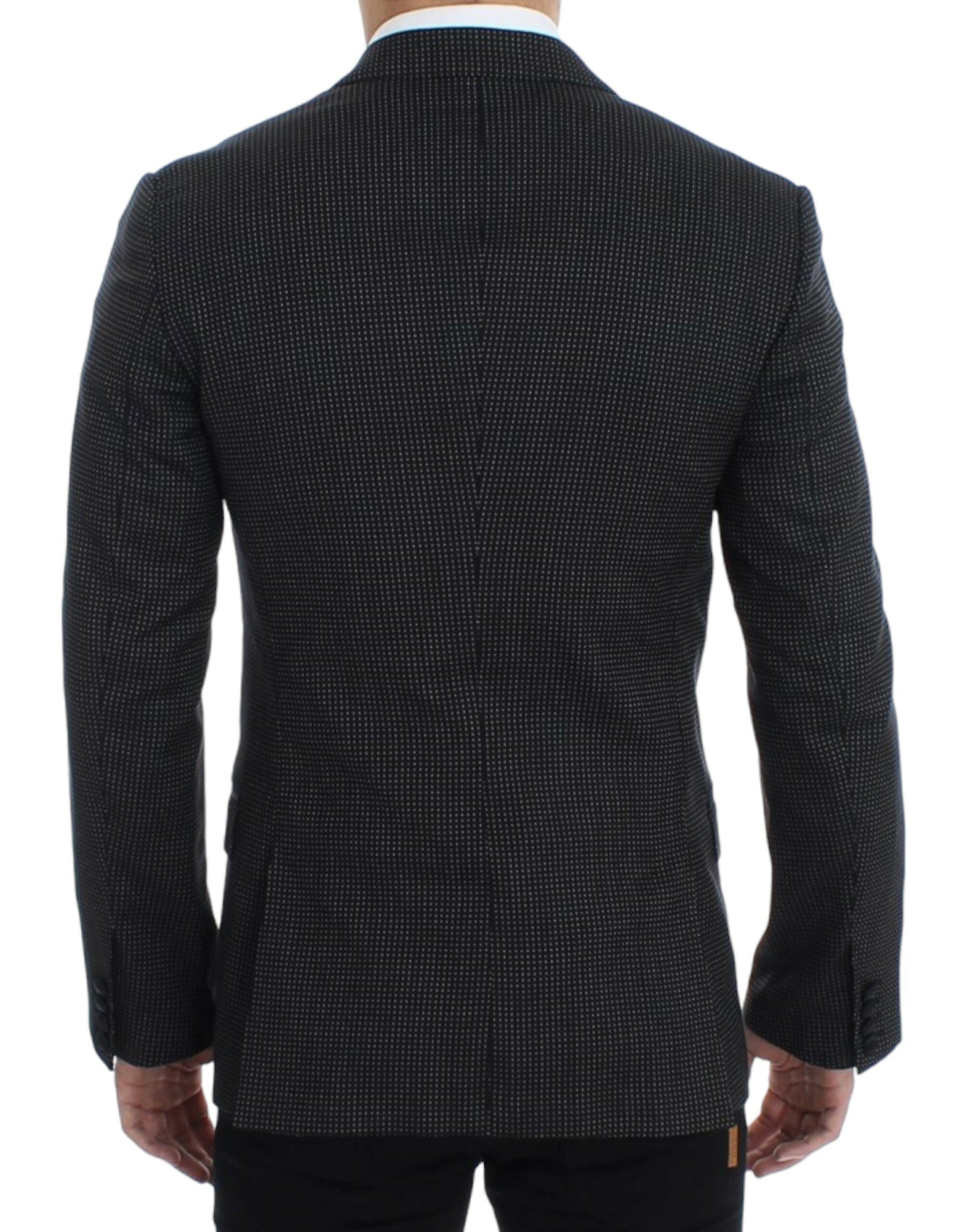 Blazer Dolce & Gabbana noir en laine coupe slim MARTINI