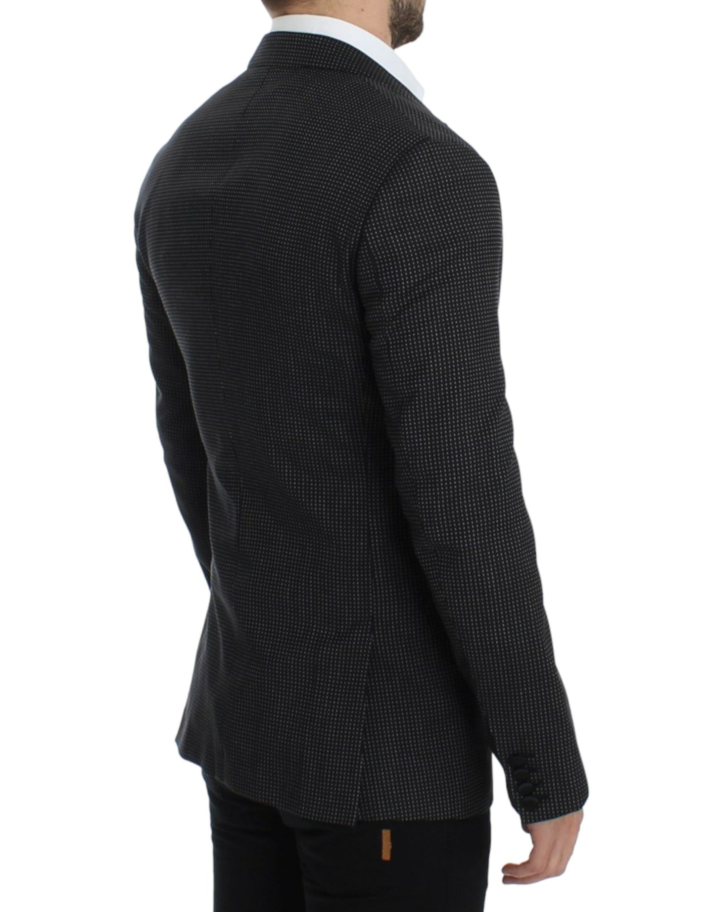 Blazer Dolce & Gabbana noir en laine coupe slim MARTINI