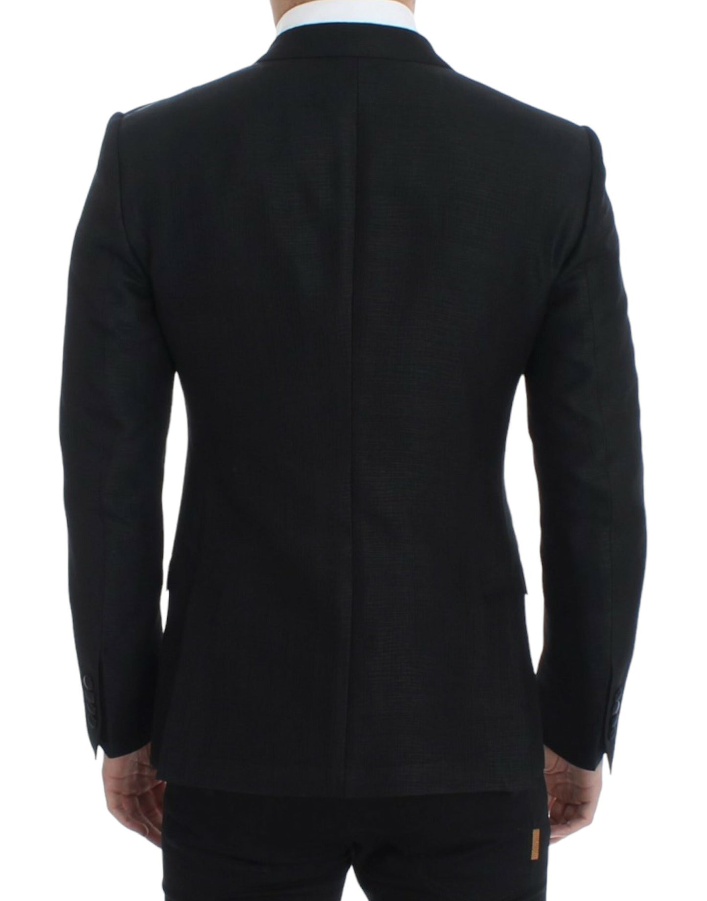 Blazer ajusté Martini en laine noire Dolce & Gabbana