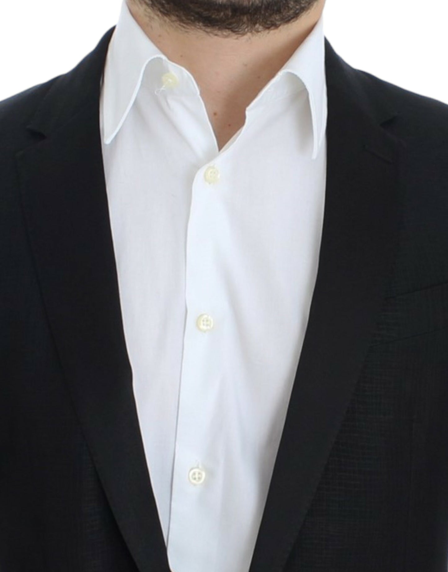 Blazer ajusté Martini en laine noire Dolce & Gabbana