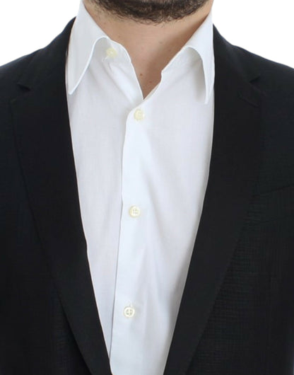 Blazer ajusté Martini en laine noire Dolce & Gabbana