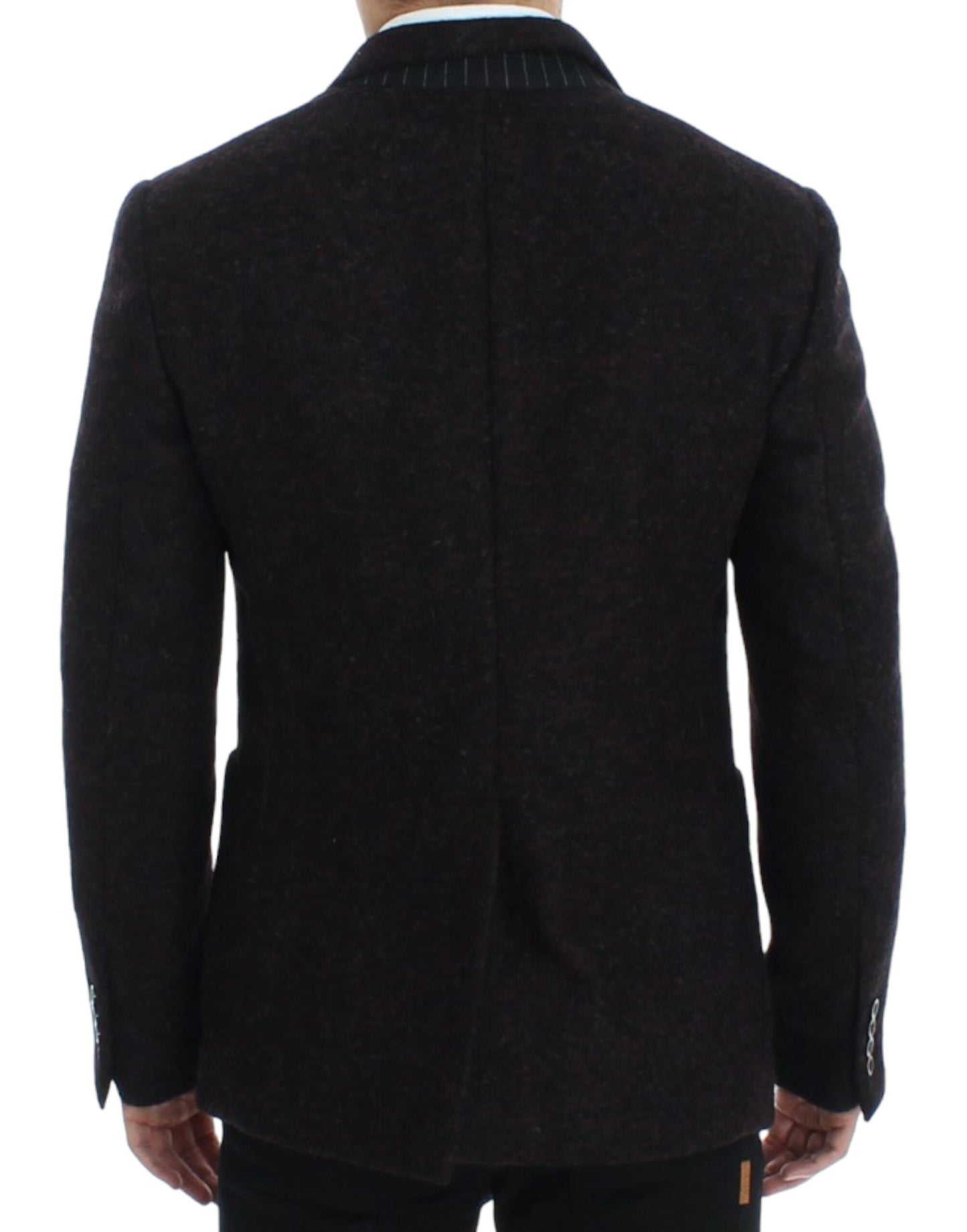 Blazer à deux boutons Dolce & Gabbana en alpaga bordeaux