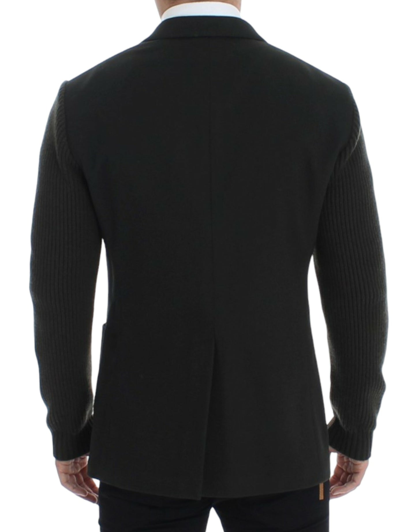 Blazer deux boutons Dolce & Gabbana en cachemire vert