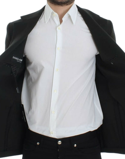 Blazer deux boutons Dolce & Gabbana en cachemire vert