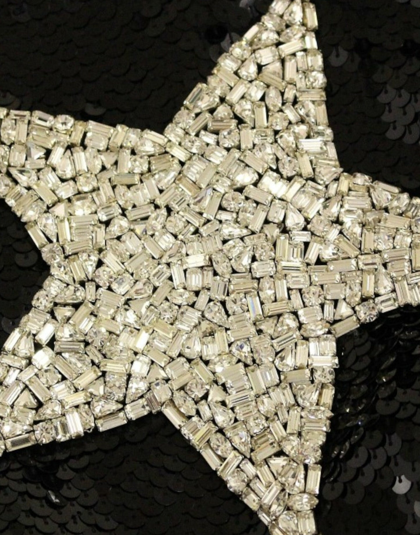 Robe fourreau Dolce & Gabbana Masterpiece ornée d'étoiles en cristaux Swarovski noirs