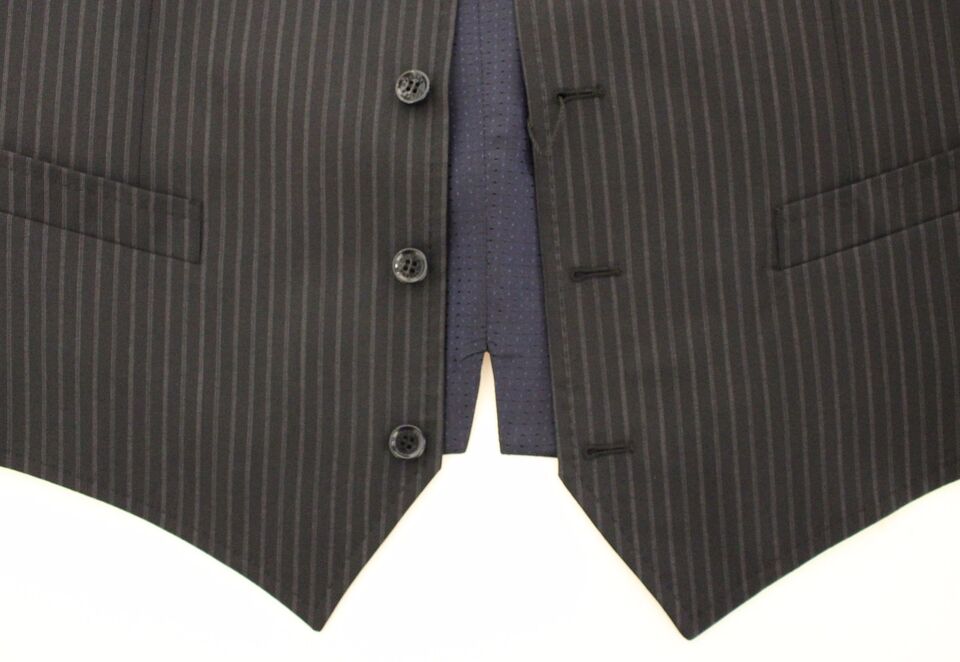Gilet de costume Dolce & Gabbana gris extensible