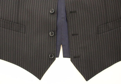 Gilet de costume Dolce & Gabbana gris extensible