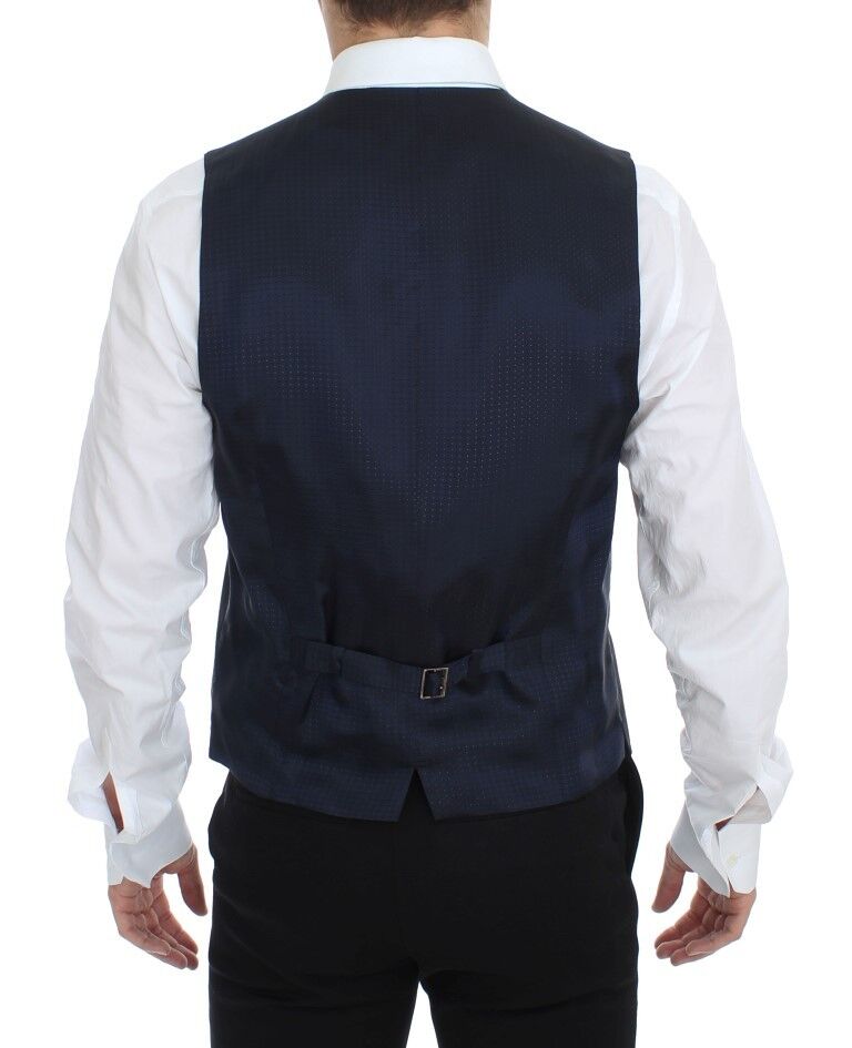 Gilet de costume Dolce & Gabbana gris extensible