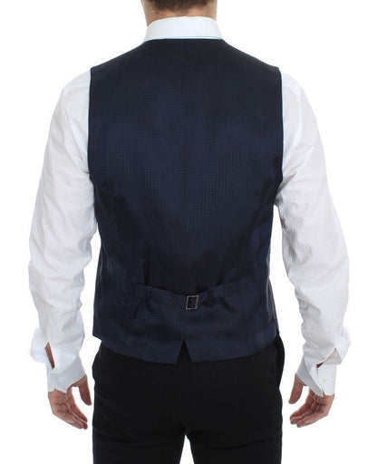 Gilet de costume Dolce & Gabbana gris extensible