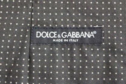 Dolce & Gabbana Gilet gris à pois