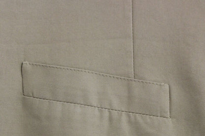 Dolce & Gabbana Gilet Habillé Beige en Soie Mélangée