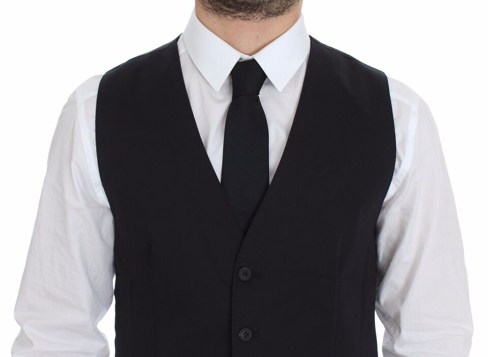 Veston blazer Dolce & Gabbana en coton bleu extensible