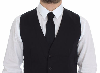 Veston blazer Dolce & Gabbana en coton bleu extensible