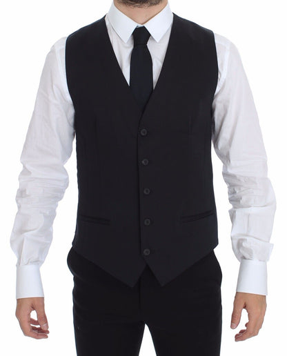 Veston blazer Dolce & Gabbana en coton bleu extensible