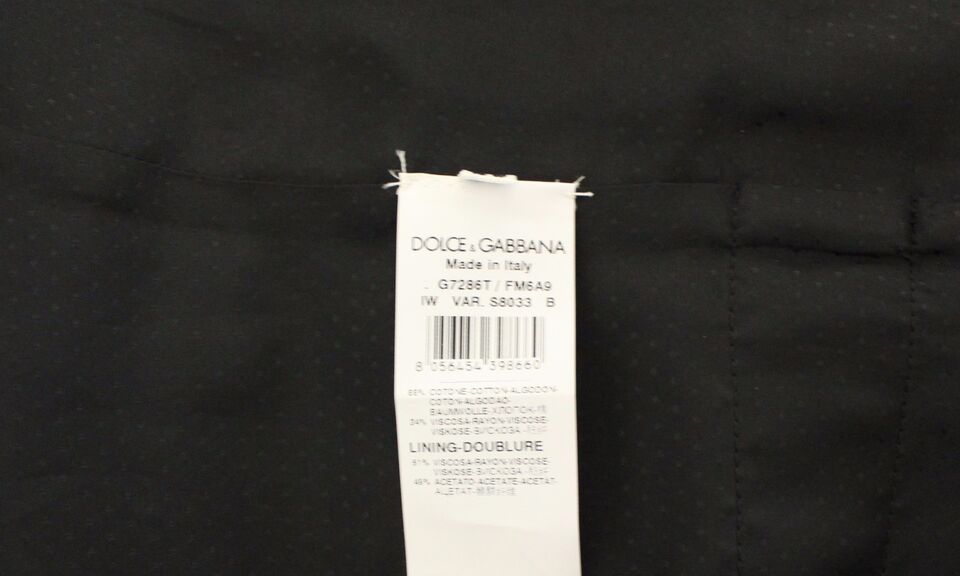 Gilet Dolce & Gabbana marron en coton mélangé
