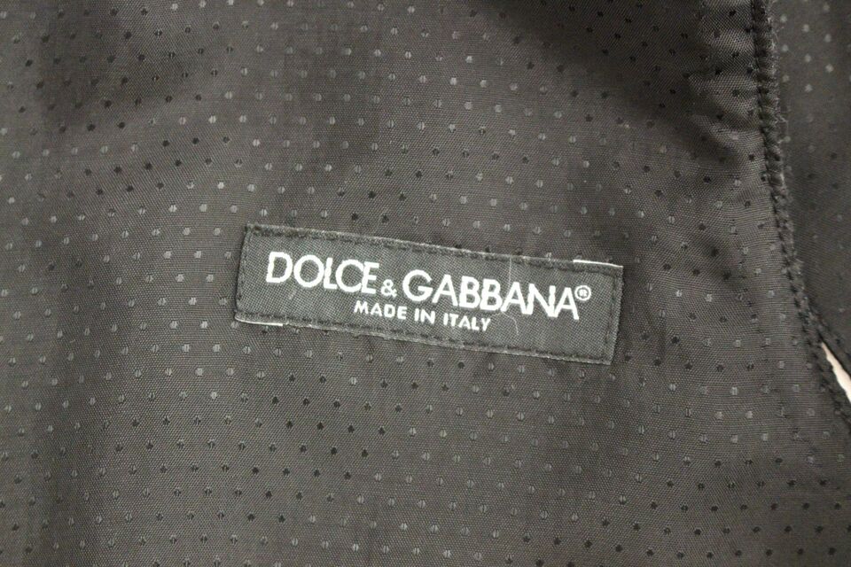 Gilet en laine mélangée gris Dolce & Gabbana