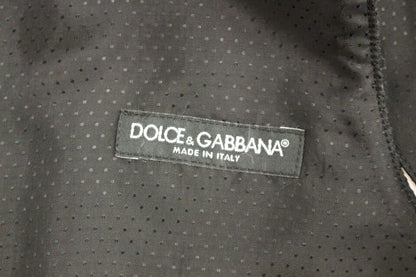 Gilet en laine mélangée gris Dolce & Gabbana