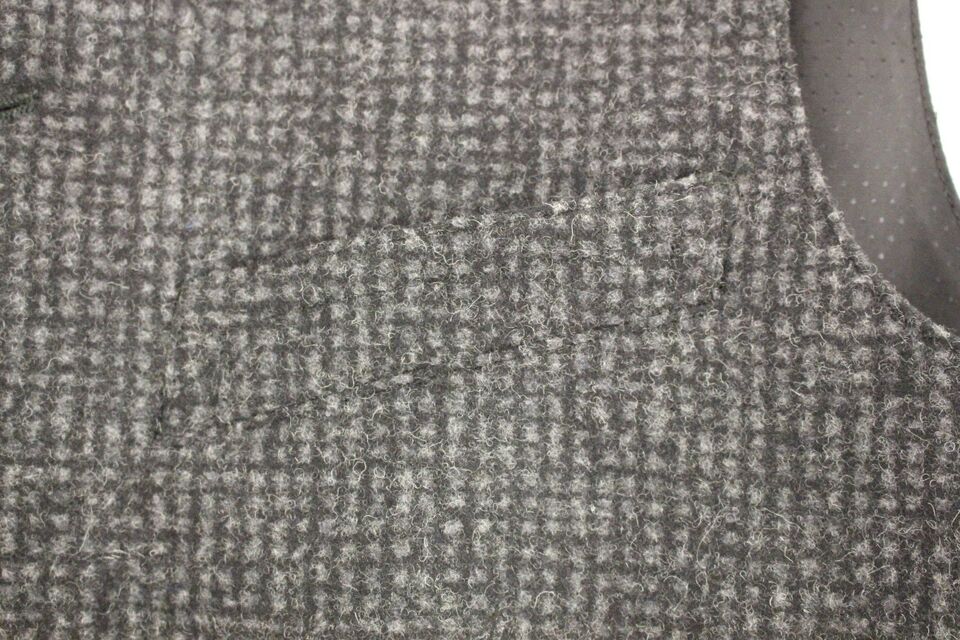 Gilet en laine mélangée gris Dolce & Gabbana