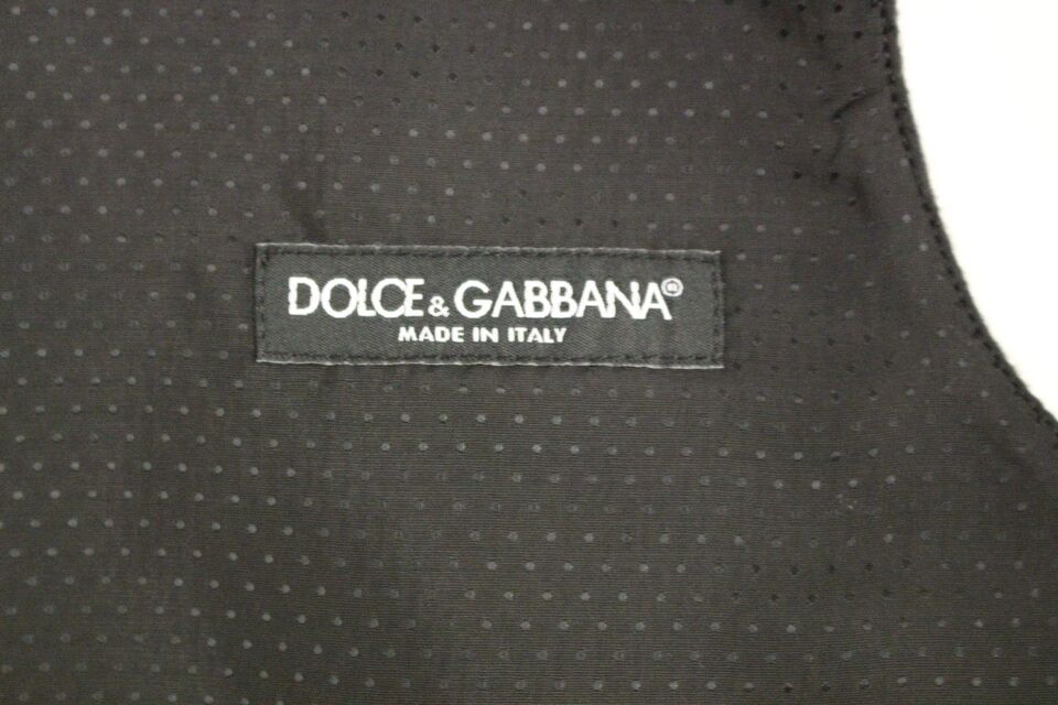 Dolce & Gabbana Gilet en Laine Grise