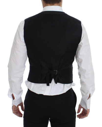 Dolce & Gabbana Gilet en Laine Grise