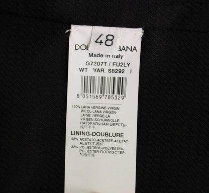 Dolce & Gabbana Gilet de costume formel en laine grise