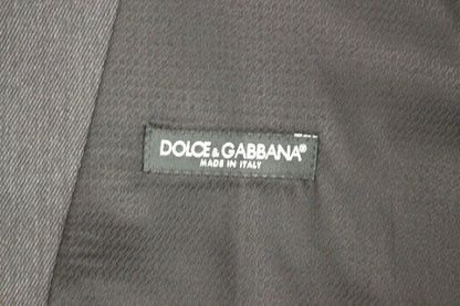 Dolce & Gabbana Gilet de costume formel en laine grise
