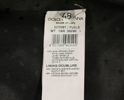 Gilet de Costume Dolce & Gabbana en Laine Grise