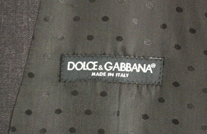 Gilet de Costume Dolce & Gabbana en Laine Grise