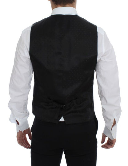 Gilet de Costume Dolce & Gabbana en Laine Grise