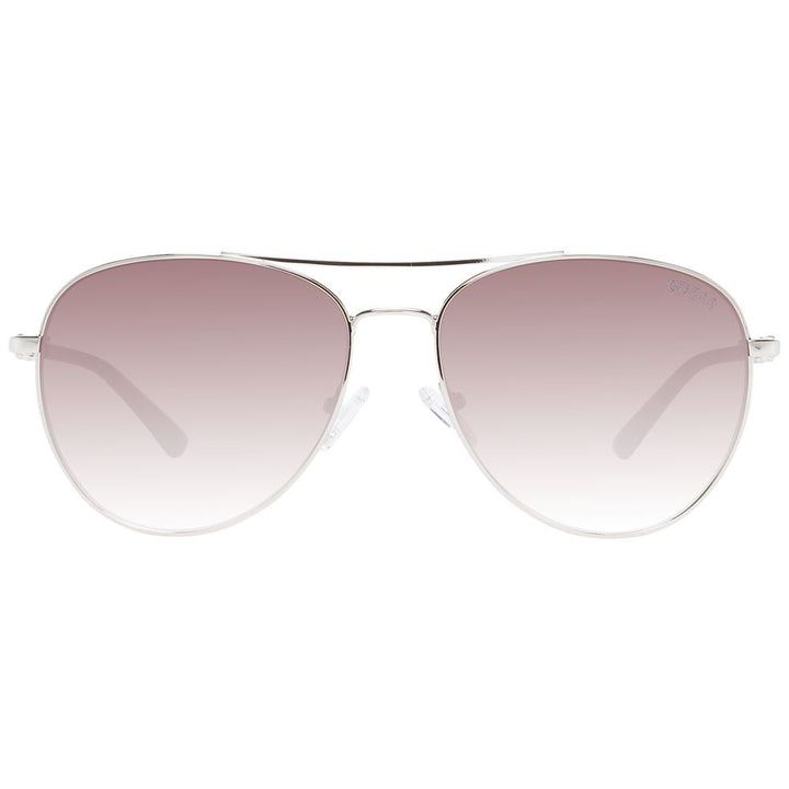 Guess Silver Metal Sunglasses